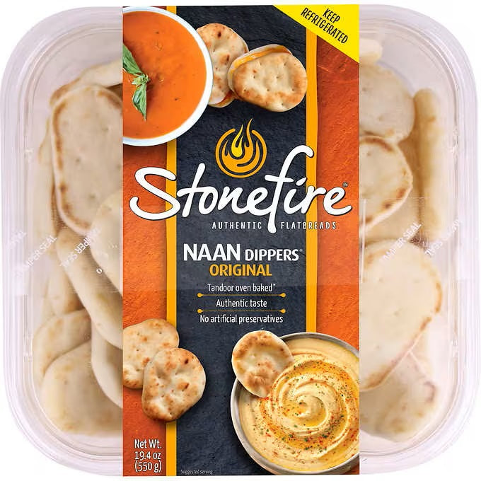 Stonefire Naan Dippers 550g