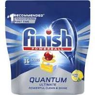 Finish Quantum Powerball Dishwashing Tablets Lemon 36pk