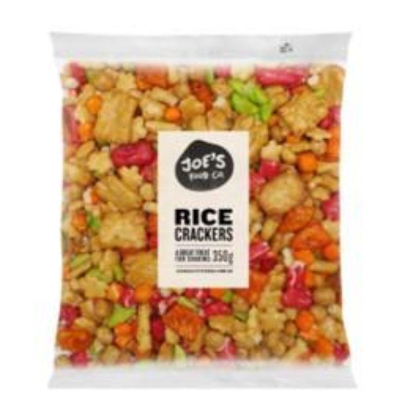 Joes Snacks Rice Crackers 350g