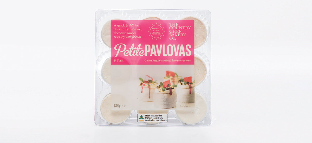 C/Chef Pavlova Petite  9 pack